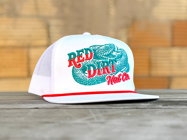 Red Dirt Sneak Attack Hat White