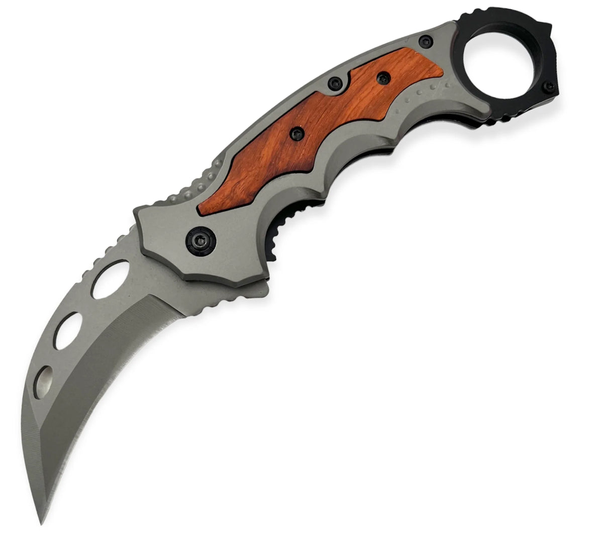 Tiger USA Carambit Grey Rounded Knife
