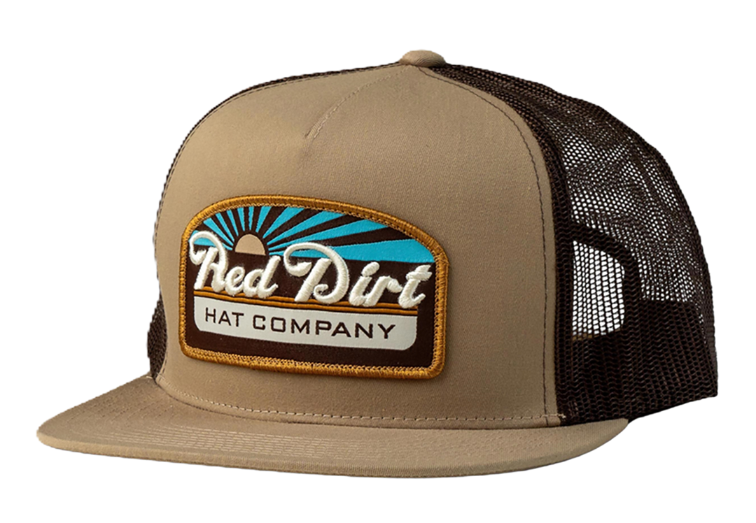 Red Dirt Blue Skies Hat Khaki/Brown