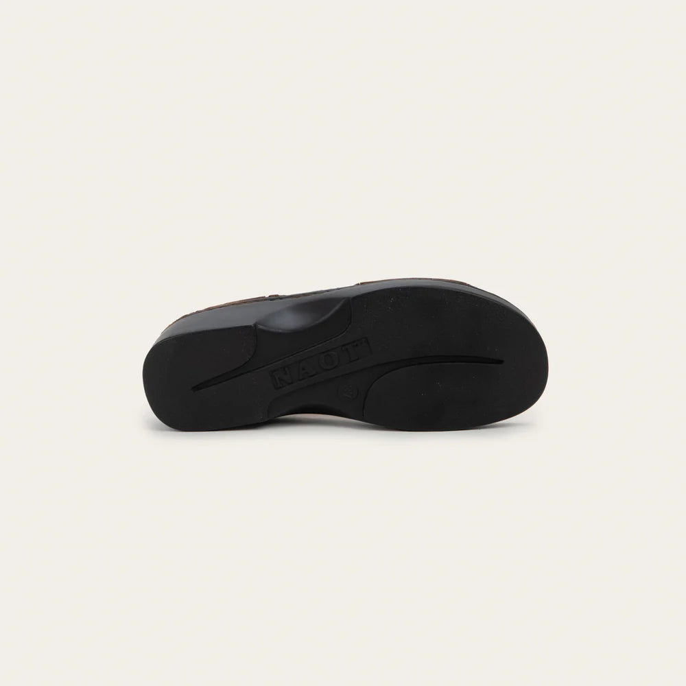 Naot Rome Black Matte
