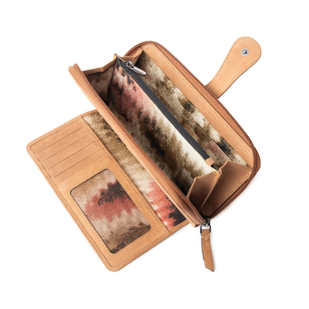 Myra Harvest Chevron Multicolor Wallet