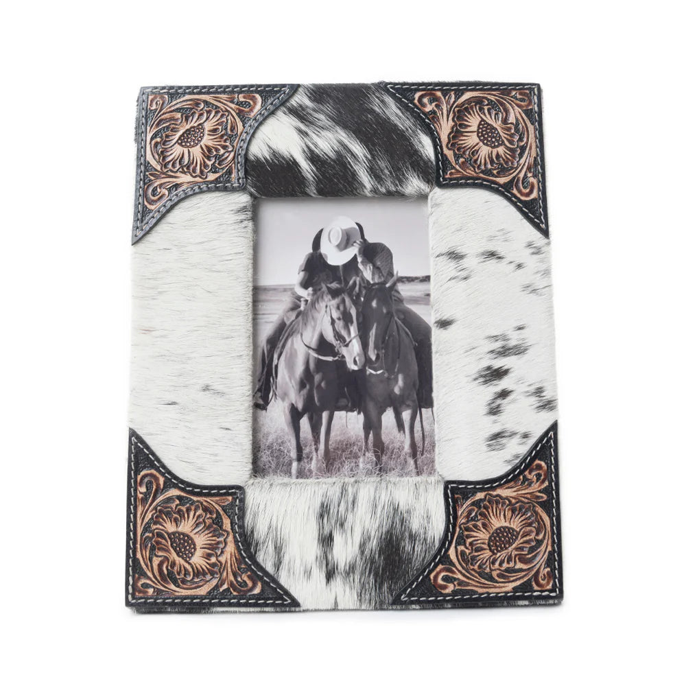 Myra Tumbleweed Trail Photo Frame In Black & White