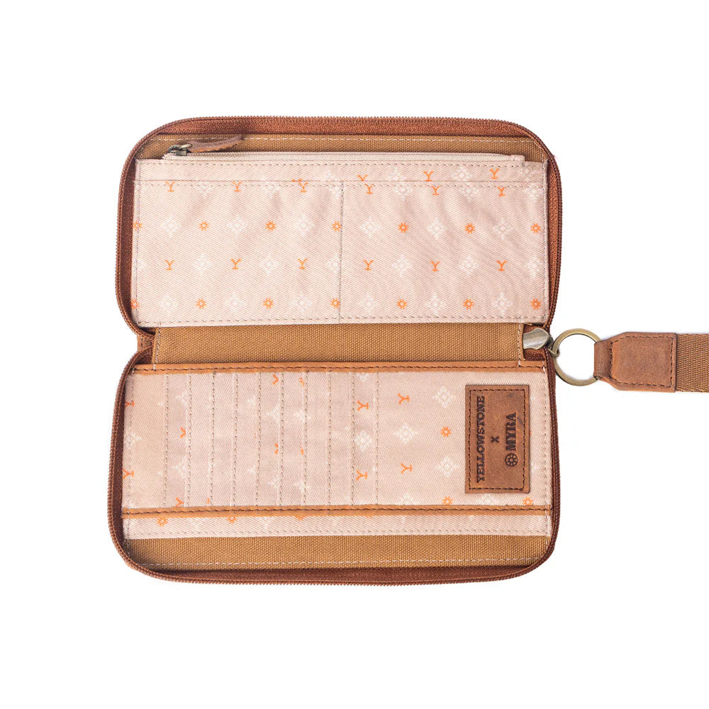 Myra Yellowstone Montana Amber Wallet