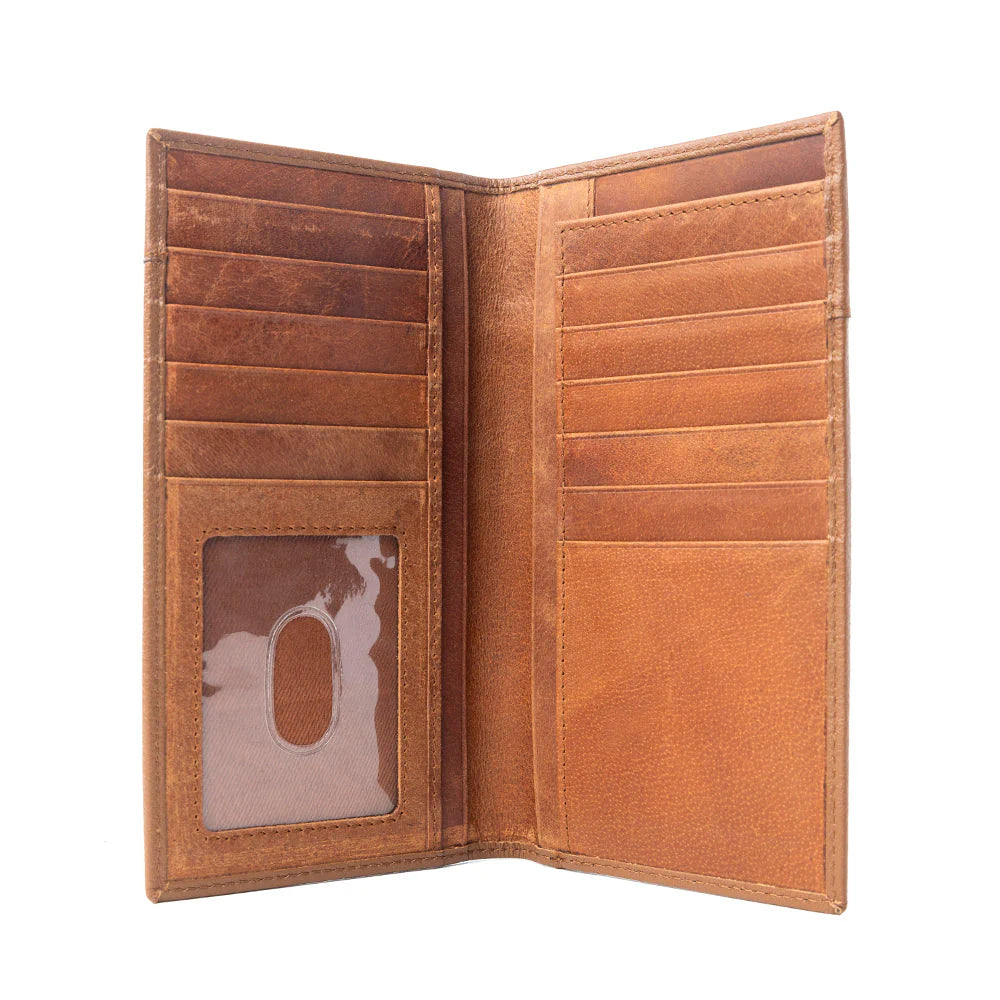 Myra Rustler’S Pride Leather Wallet For Men Wildhide Oak