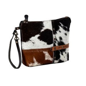 Myra Tyler Ridge Hair-On Hide Pouch