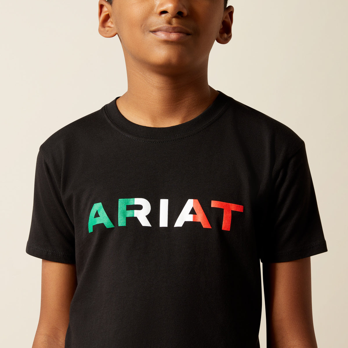 Ariat Viva Mexico Logo Tee Black
