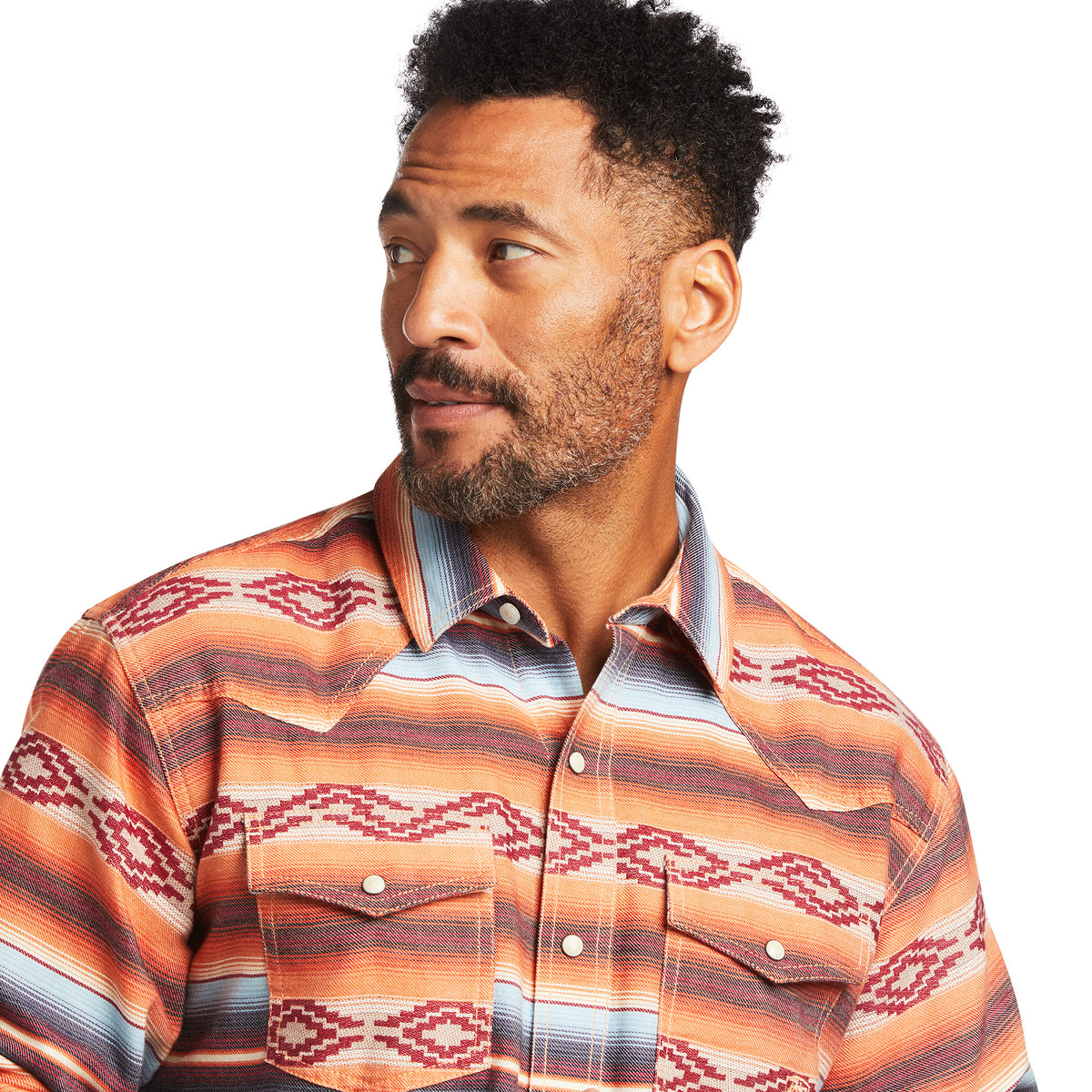 Ariat Holden Retro Long Sleeve Snap Garnet