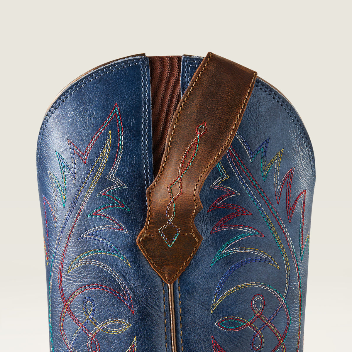 Ariat Round Up StretchFit Sassy Brown/Metallic Navy