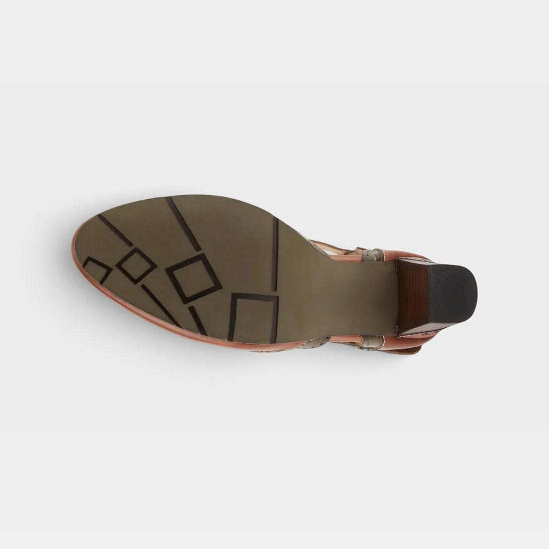L'Artiste Sayyes Shoes Dark Camel Multi