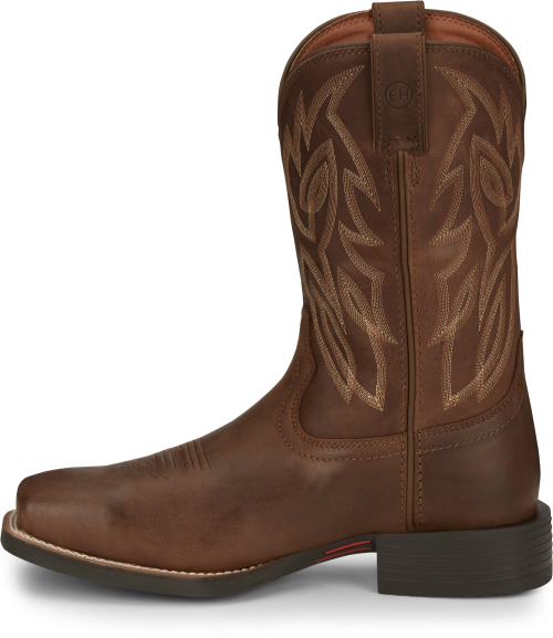 Justin Canter Dusky Brown Cowhide Steel Toe