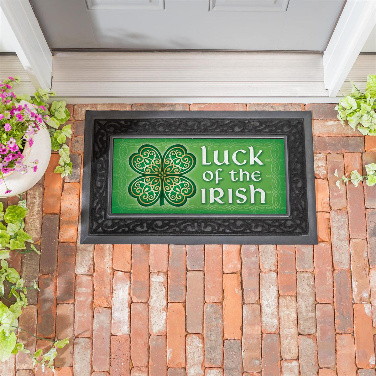 Evergreen Luck Of The Irish Sassafras Switch Mat