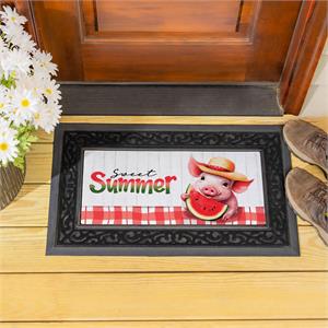 Evergreen Sweet Summer Piggy Watermelon Sassafras Mat