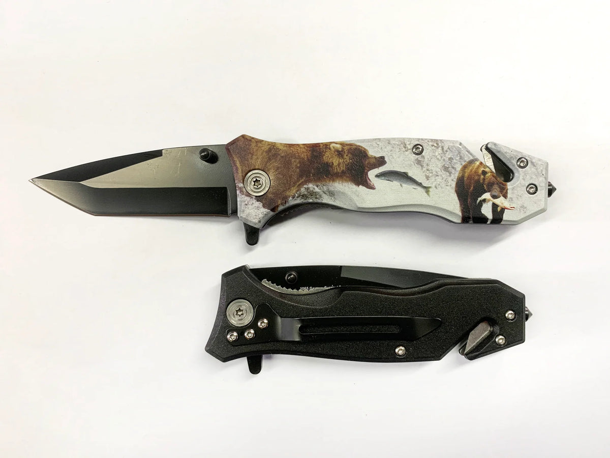 Tiger USA Bear/Salmon Knife