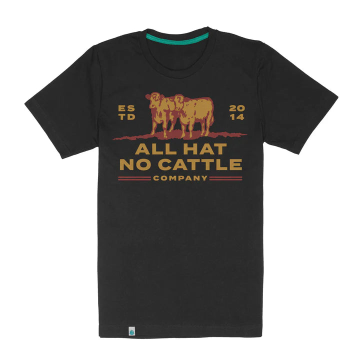 Sendero All Hat No Cattle Tee Black