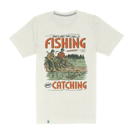 Sendero Not Catching Tee Vintage White
