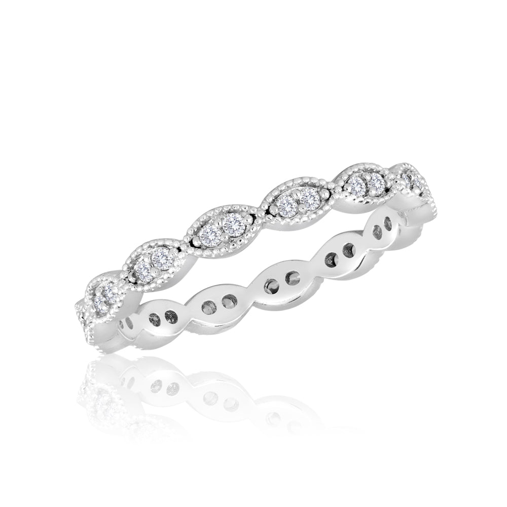 Endless Oval Stack Ring