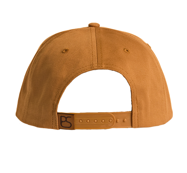 Panhandle Slim Logo Hat with Skull Mustard