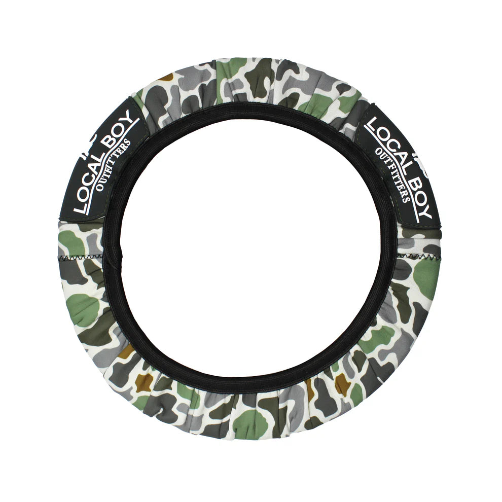 Local Boy Steering Wheel Cover