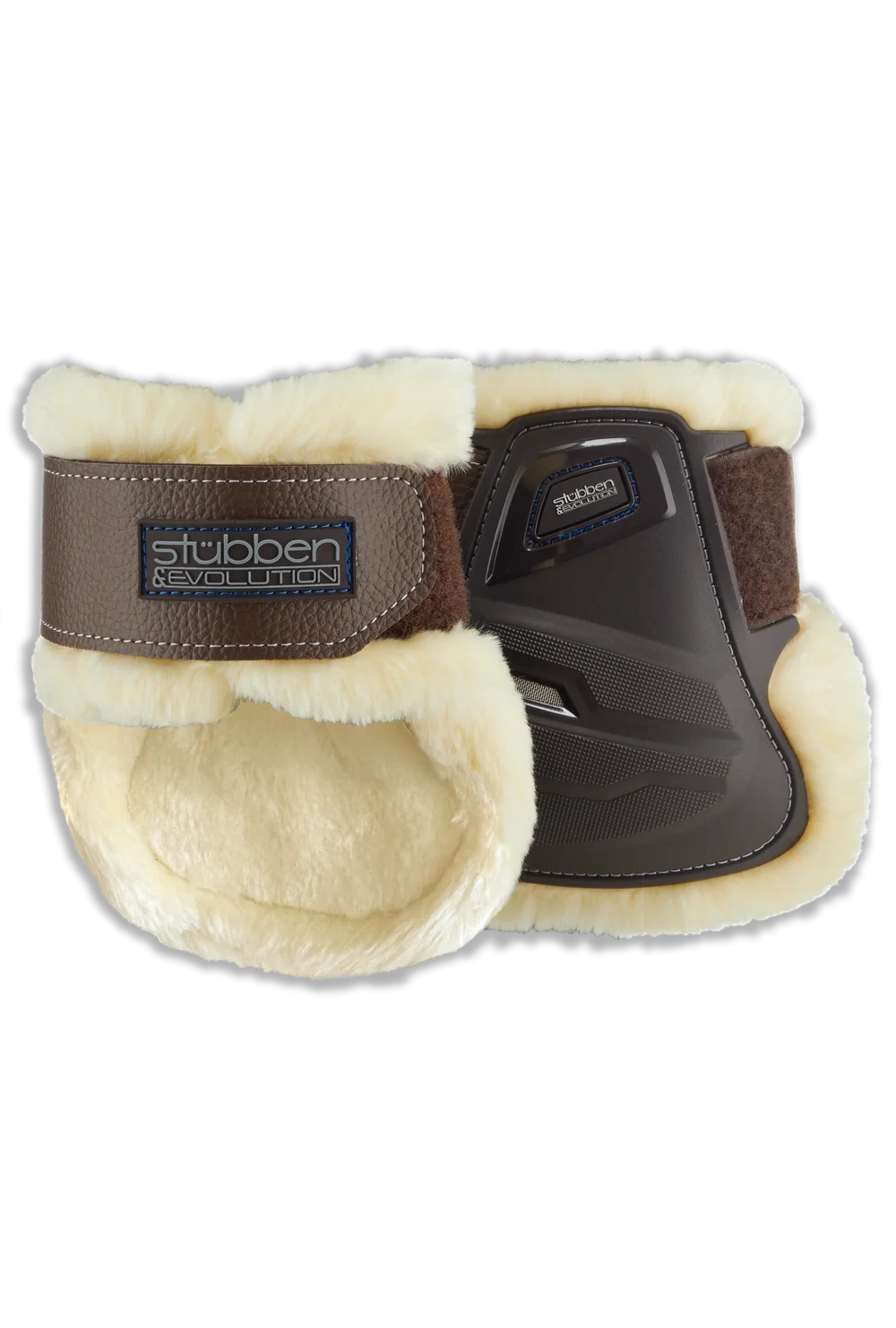 Stubben FreeFlex Hybrid Fetlock Boots Brown Fleece