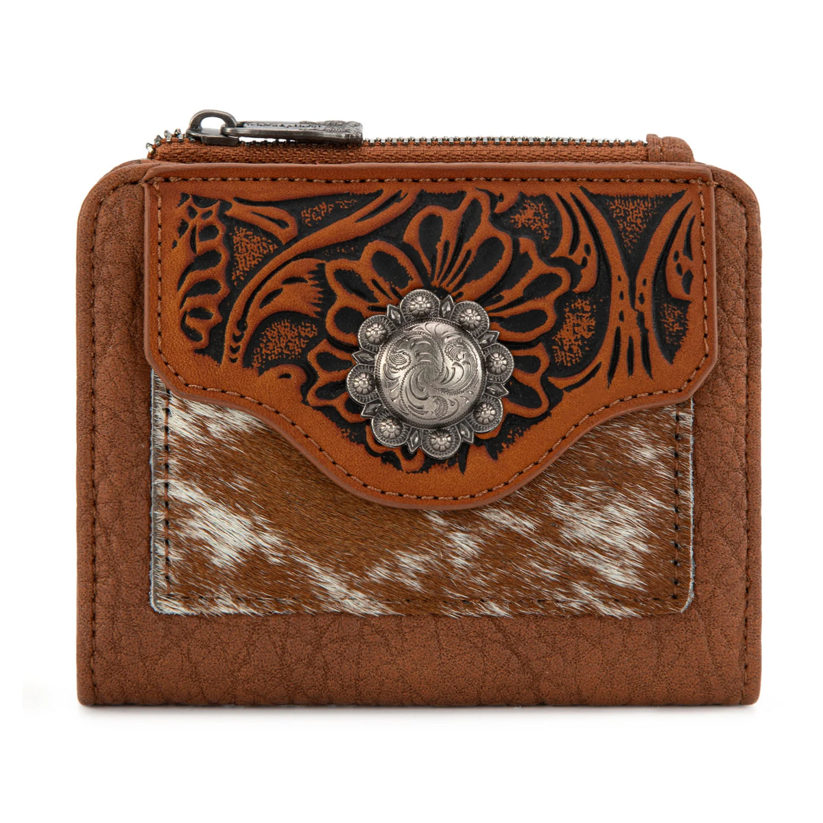 Montana West Trinity Ranch HOH Tooled Collection Wallet