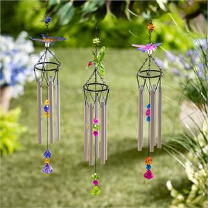 Evergreen Pollinator Garden Wind Chime