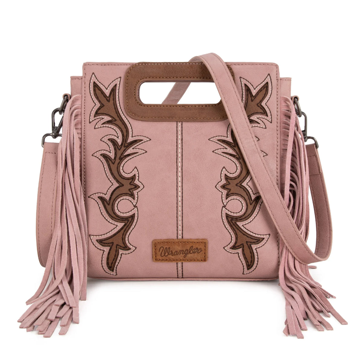 Wrangler Top Handle Boot Scroll Crossbody
