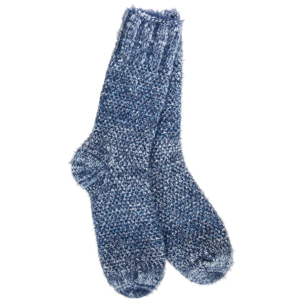 WSS Weekend Feather Crew - Denim