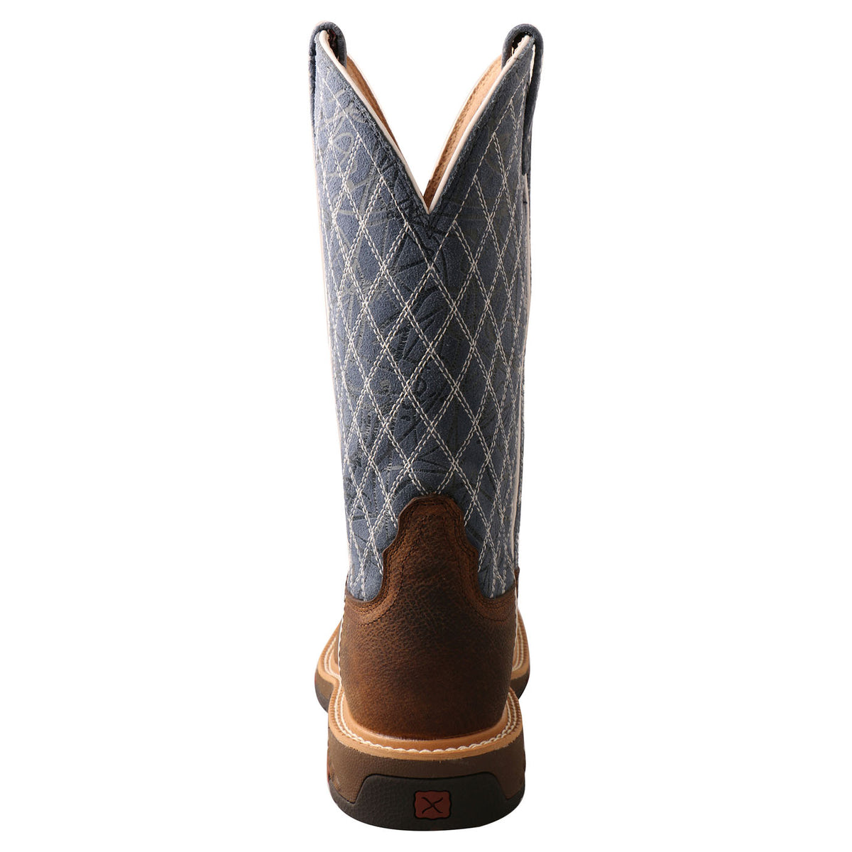Twisted X Pull On Brown/Blue Composite Toe EH
