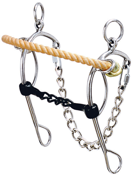 Weaver Hackamore Sweet Iron Combination