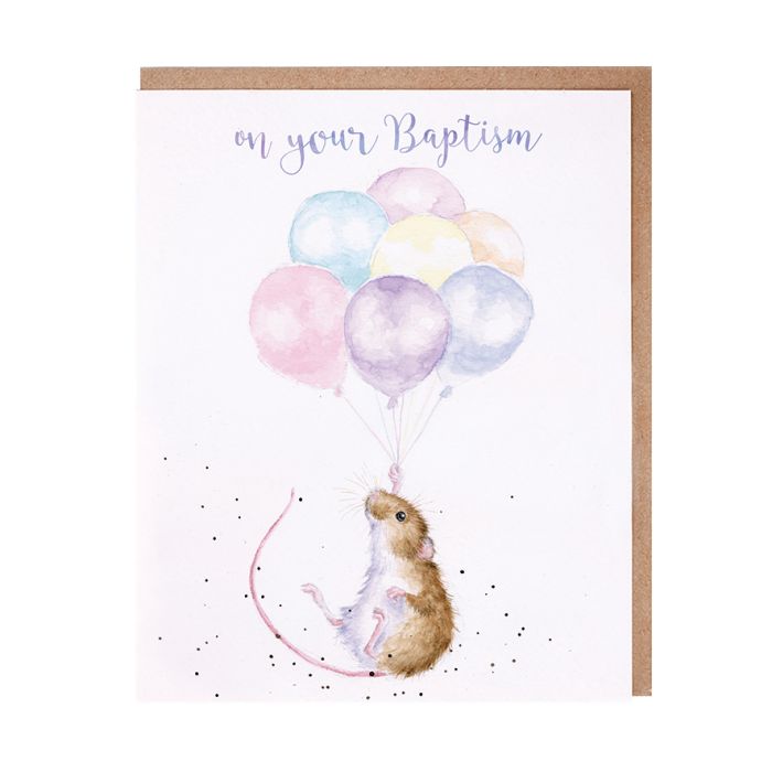 Wrendale Greeting Card Hold on Tight
