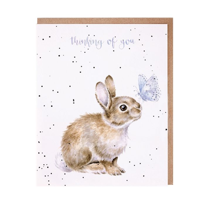 Wrendale Greeting Card Holly Blue