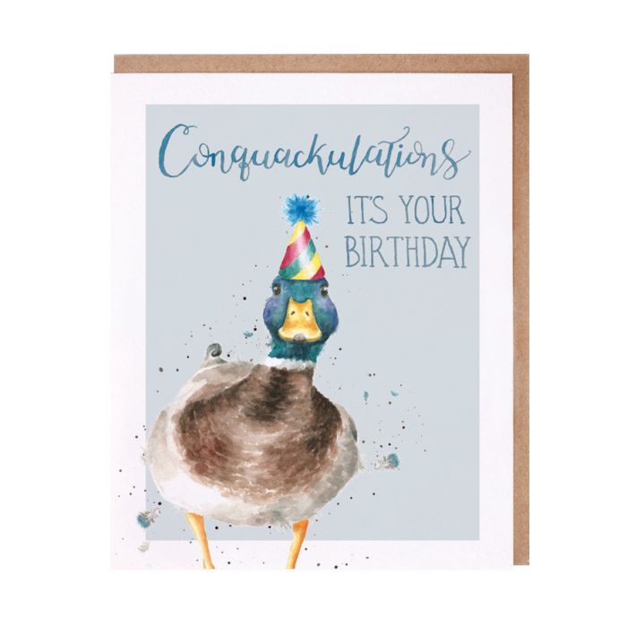 Wrendale Greeting Cards Conquackulations