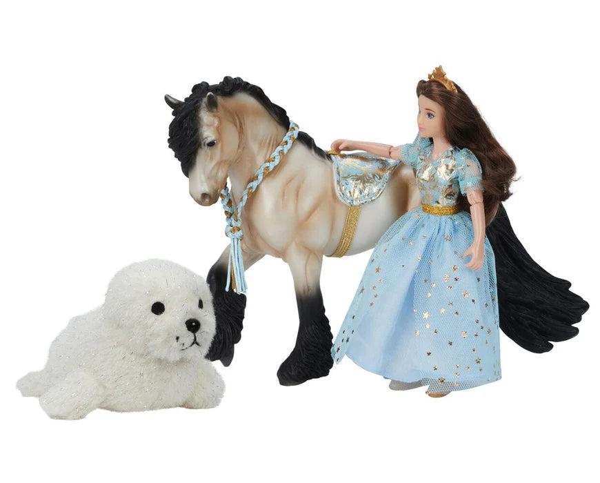 Breyer Arctic Princess Adventure Holiday Play Set