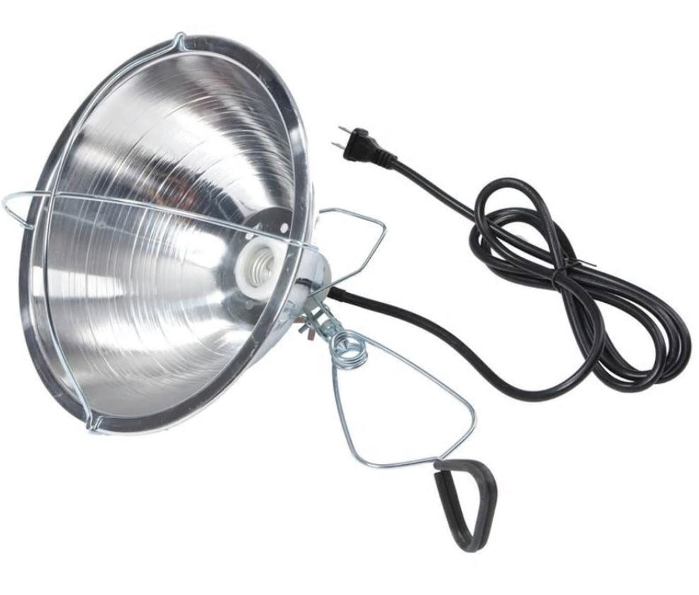 Little Giant Reflector Heat Lamp with Clamp