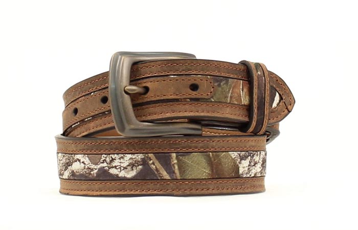 Nocona Leather/mossy Oak Belt