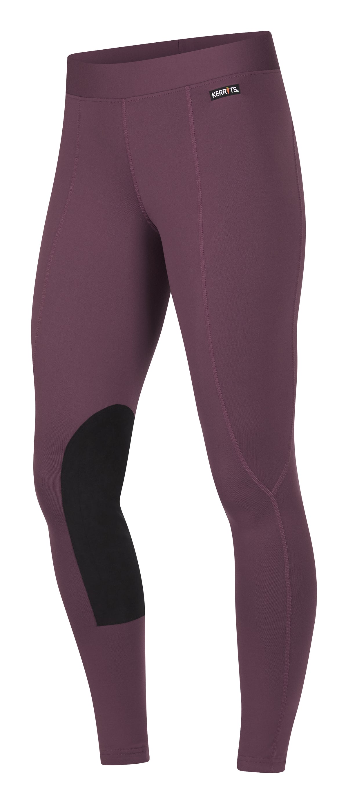 Kerrits Flow Rise Knee Patch Performance Tight Rosewood