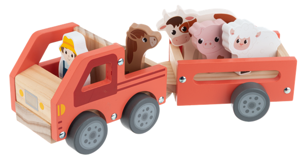 Ganz Wooden Tractor Playset