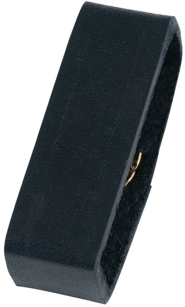 Weaver Black Leather Loops