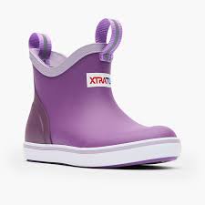 Xtratuf Kids Ankle Deck Boot Purple