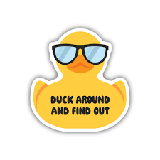 Stickers Northwest Duck Around
