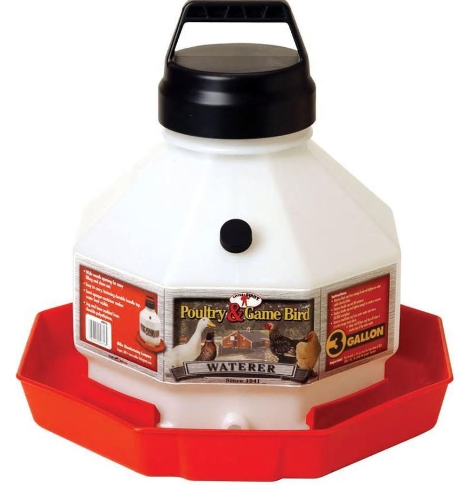 Little Giant Plastic Poultry Waterer