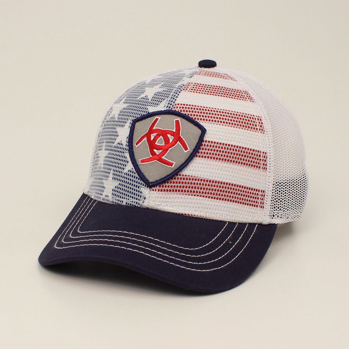 Ariat USA Flag Under Mesh Hat