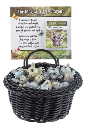Ganz Magical Little Dragon Charm