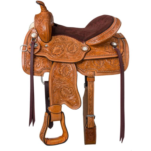 King Series Braden Trail Saddle Medium Oil