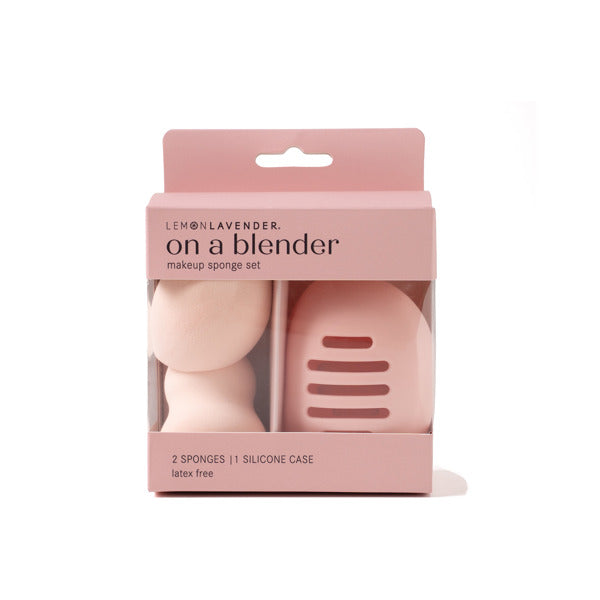 On A Blender Makeup Sponges and Case