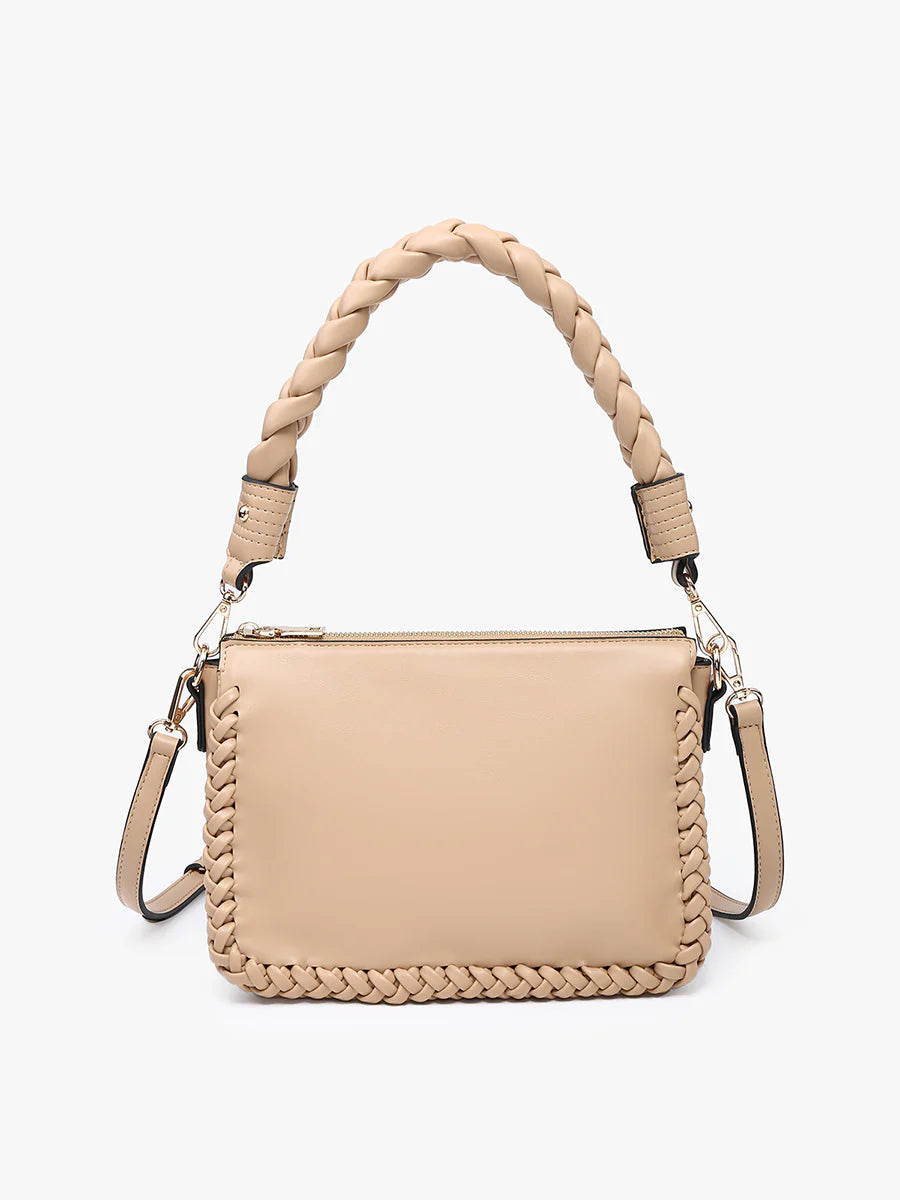 Jen & Co Judith Whipstitch Shoulder Bag