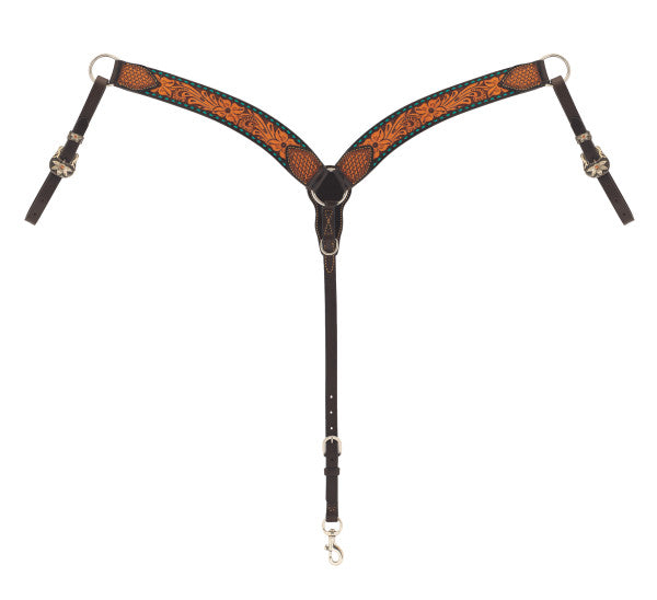 Weaver Floral Buckstitch Breastcollar