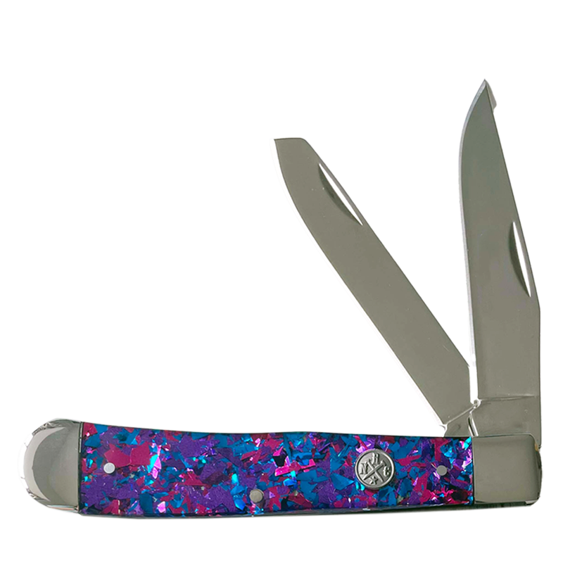 Whiskey Bent Acrylic Purple Infused Cutlery Trapper