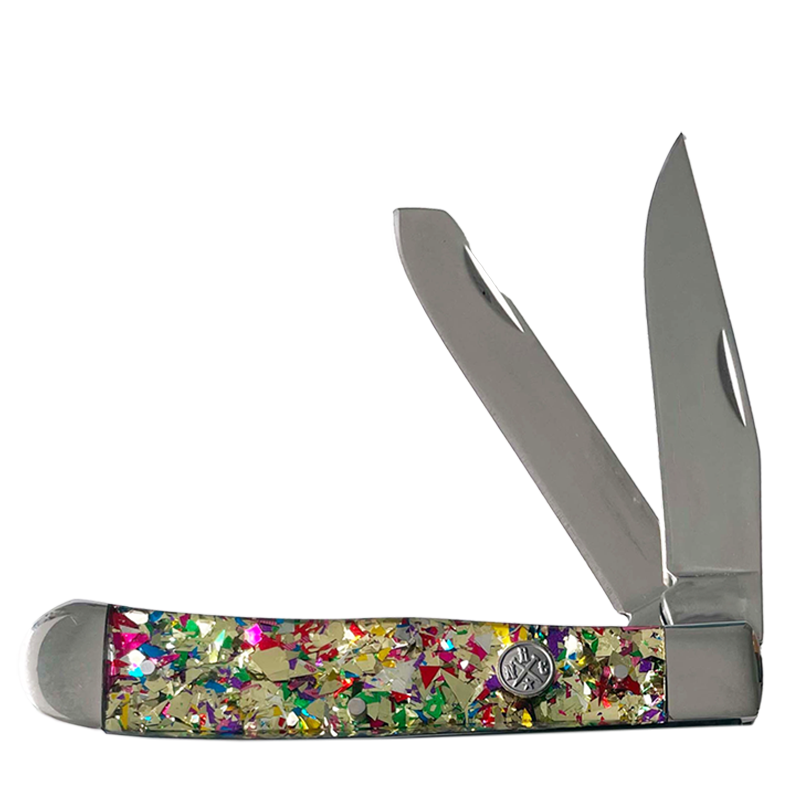 Whiskey Bent Acrylic Gold Infused Cutlery Trapper