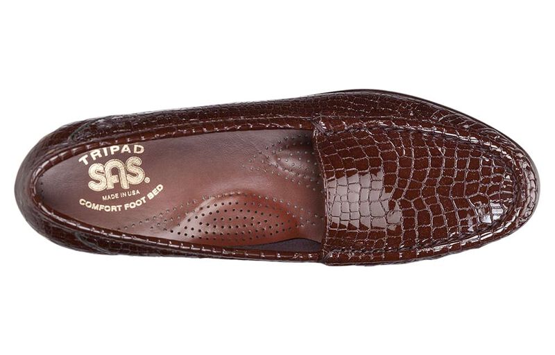 SAS Simplify Brown Croc